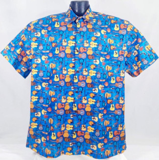 Guitar Hawaiian Shirt